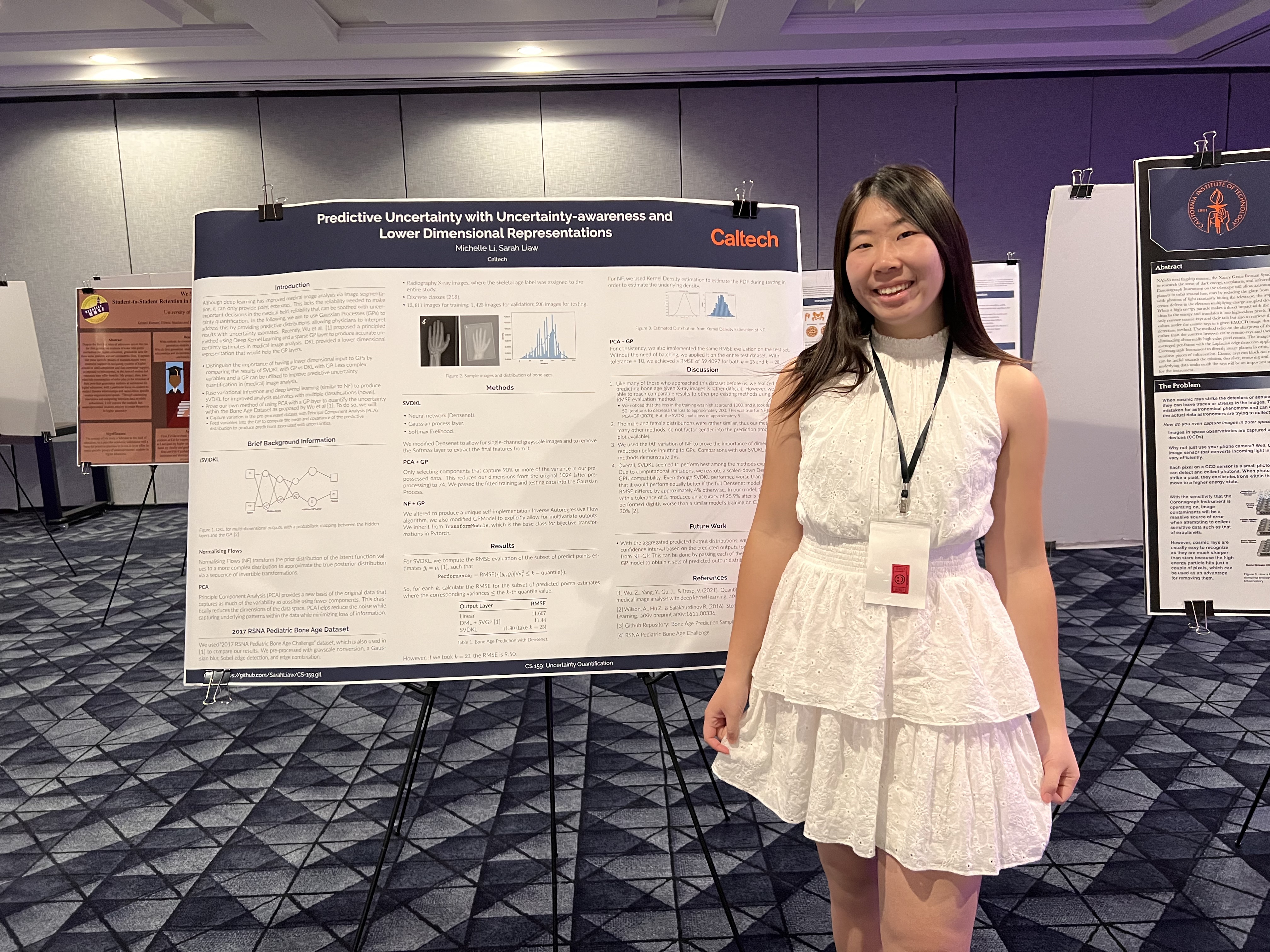 Michelle Li at MMUF Conference 2023